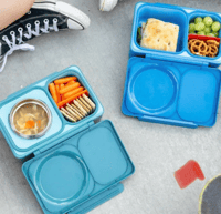 Image 5 of OmieBox Up Hot and Cold Lunch Box Cosmic Blue Bigger thermos than Omiebox V2