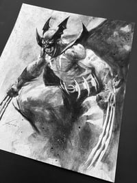 Image 11 of 9x12 B/W Mixed Media