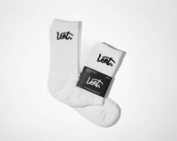Image 1 of LF White Sports Sock - 2 Pack