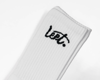 Image 2 of LF White Sports Sock - 2 Pack