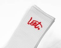 Image 2 of DL White/Red Sports Sock - 1 Pack