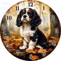 Image 3 of 🕒🎨 3D Printed 9-Inch Designer Wall Clocks – 3D UV Printed Collection #2