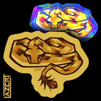 Image 1 of Spider-Tailed Viper - Stickers
