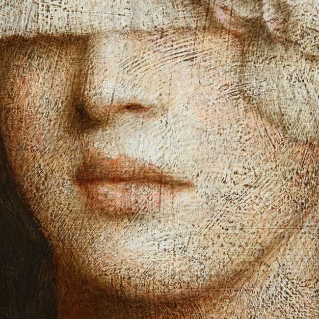 Woman With a Bird XV