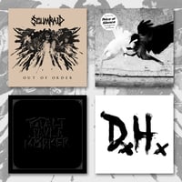 Image 1 of 7": Scumraid, Price Of Silence, Totalt Jävla Mörker, Damaged Head