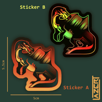 Image 2 of Spinosaurus - Stickers