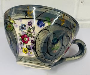 Image of Large grey cup