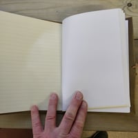 Image 3 of A5 Sketchbook, with alternative lined and plain paper 