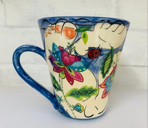 Image of Tall dark blue Mug