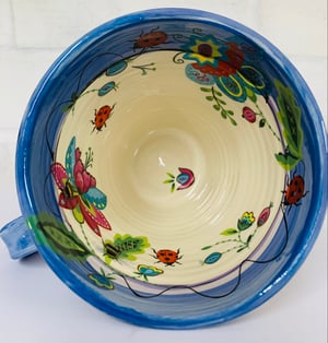 Image of Tall dark blue Mug