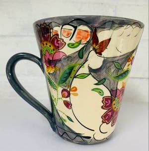 Image of Tall grey mug