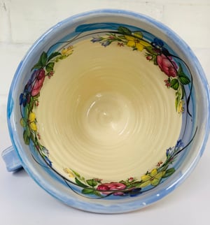 Image of Tall light blue mug