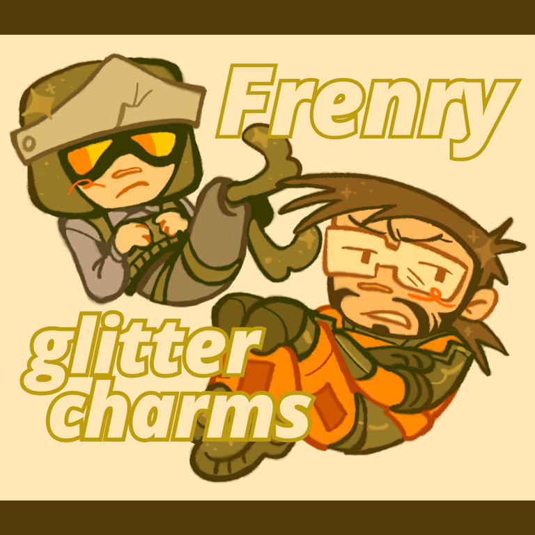 Frenr(e)y Glitter Charms