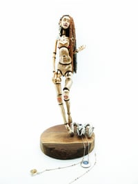 Image 3 of  OOAK metal doll- Luna