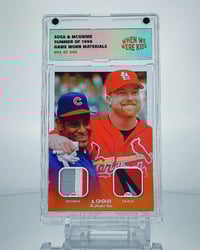 Image 1 of Sosa & Mac | Summer of '98 Game-Worn | One-of-One