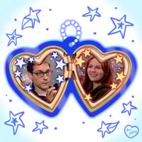 Image 2 of PREORDER: heart locket acrylic keychains series 5