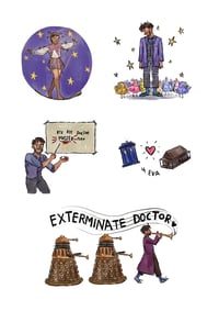 PRE-ORDER: The Master (Dhawan) Sticker Sheet