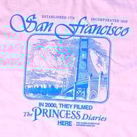 Image 2 of Pink San Francisco Tourism T-Shirt