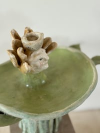 Image 1 of Serving Tray with Candle Holder