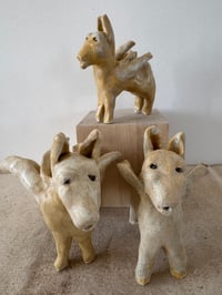 Image 1 of Winged Creatures: Three yellow donkeys-choose