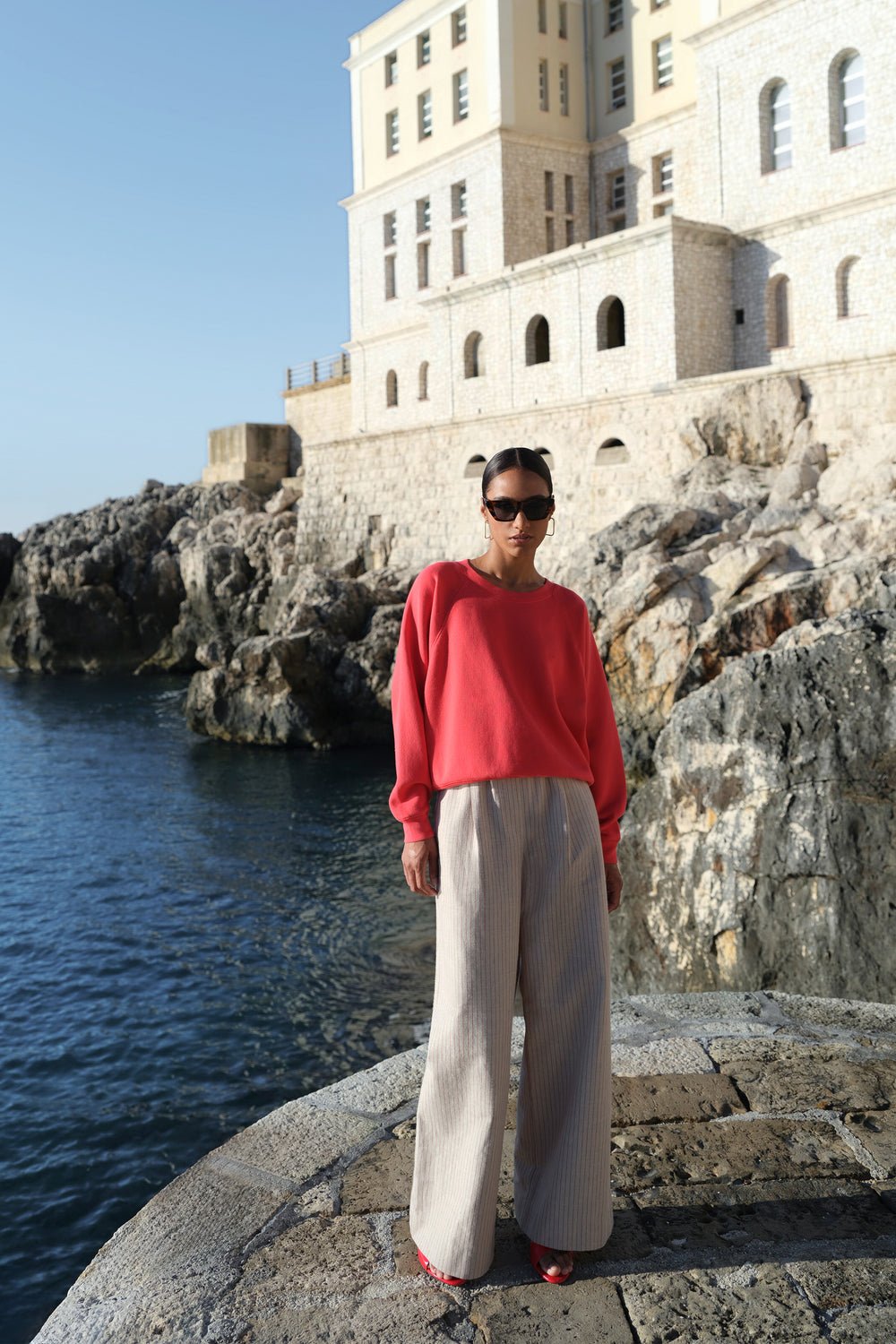 Image of 1-Sudadera Carrie Poppy Red