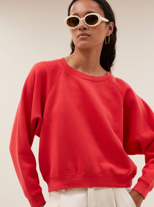 Image of 1-Sudadera Carrie Poppy Red