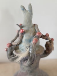 Image 2 of One Legged Donkey in his apple tree