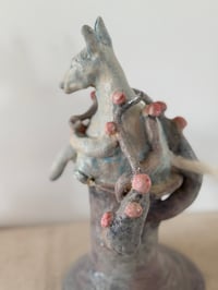 Image 3 of One Legged Donkey in his apple tree