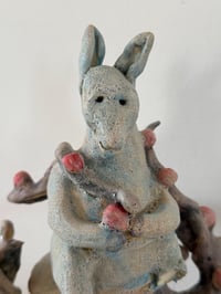 Image 7 of One Legged Donkey in his apple tree