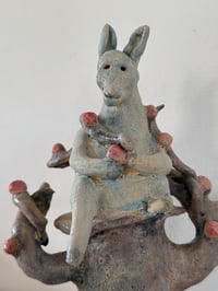 Image 8 of One Legged Donkey in his apple tree