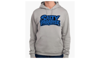 Image 1 of Salty Paradise Classic Logo Hoodie – Coastal Edition