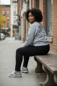 Image 2 of Motivate Your Dream Cropped Sweatshirt