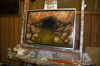 Image 2 of "Den of Evil" -  original oil painting from "Sorcery: Contested Realm"