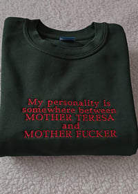 Image 2 of My personality hoodie