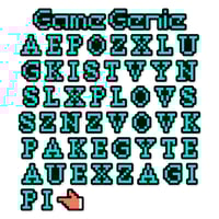 Image 1 of Game Genie NES Sticker/Magnet Sets (53 Pieces)