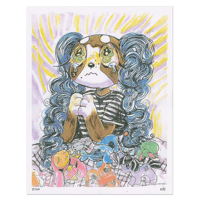"Pepper's Prayers" risograph print