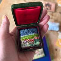 Miniature Landscape In Vintage Box