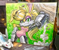 Image 1 of Bunnie Rabbot - Original art