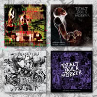 Image 1 of 12": Totalt Jävla Mörker, 4x seperate 12"