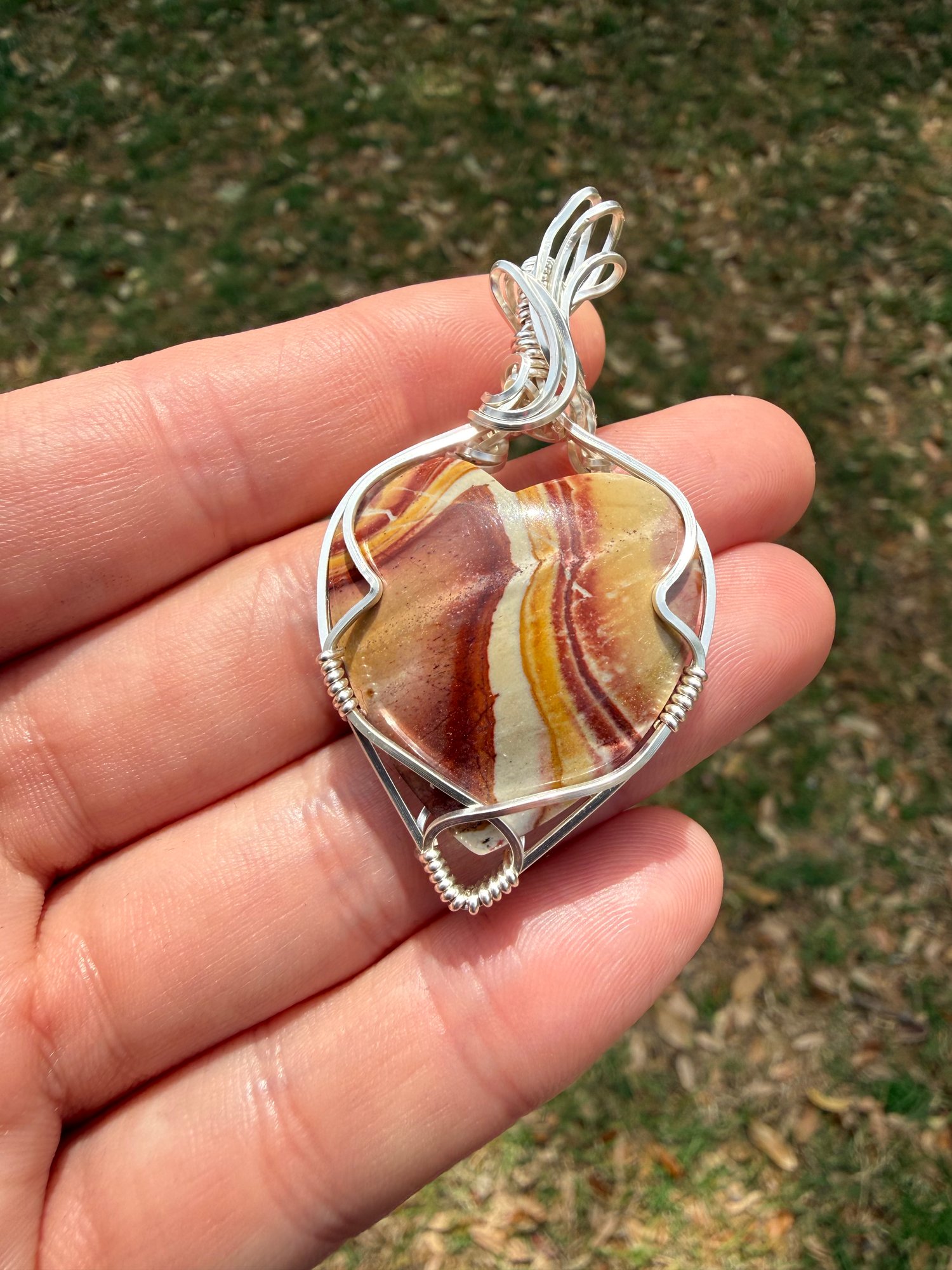 Wonderstone Heart (cut by me)