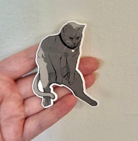 Image 2 of Crying Cat Sticker