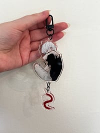 Image 1 of Kaneki Keychain
