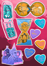 PRE-ORDER: The History Between Us Thoschei Sticker Sheet