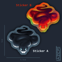Image 2 of Bush Viper - Stickers
