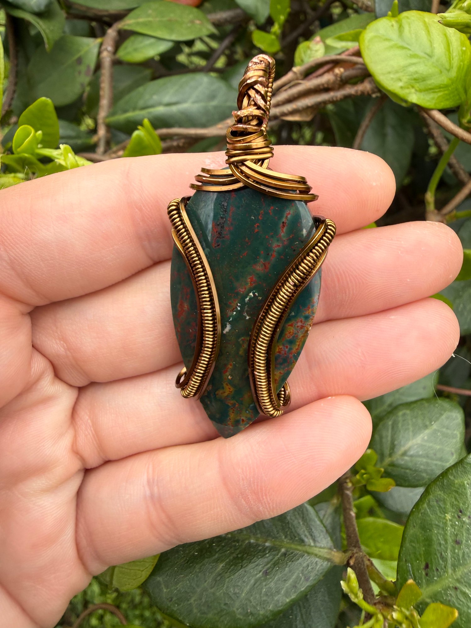 Bloodstone in Vintage Bronze