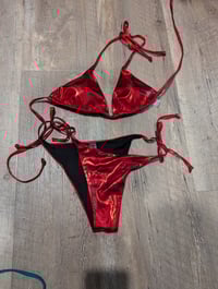 Red bikini 