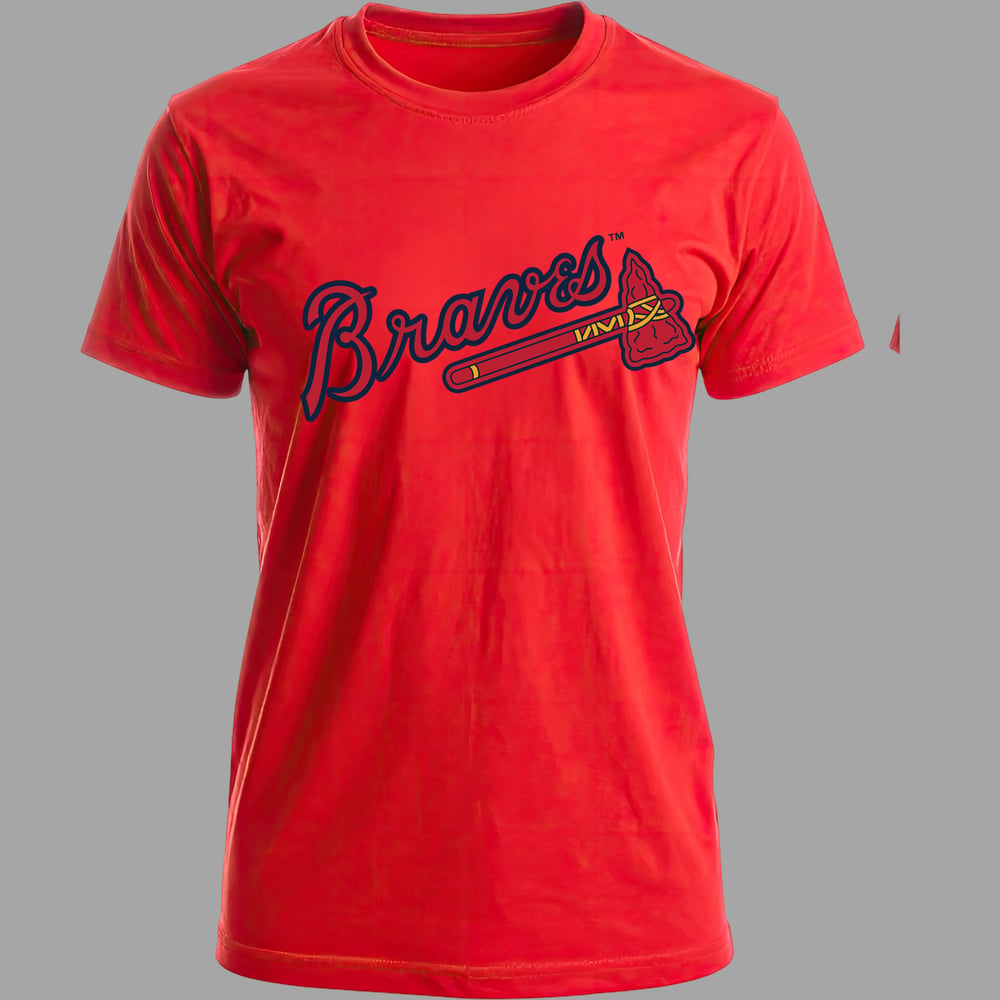 Image of Braves- red