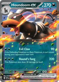 Houndoom ex - 103 - SV: Scarlet & Violet Promo Cards - Near Mint