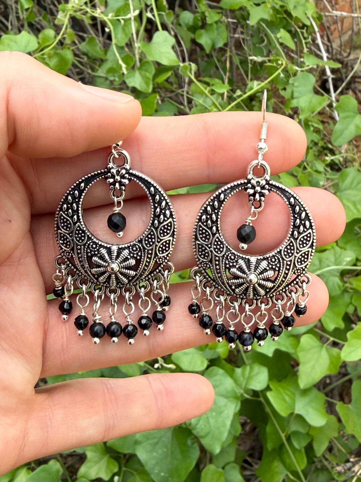 Onyx Dangle Earrings
