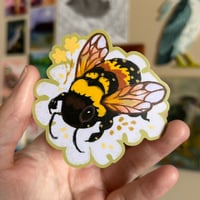 Image 2 of  rusty patched bumble bee sticker